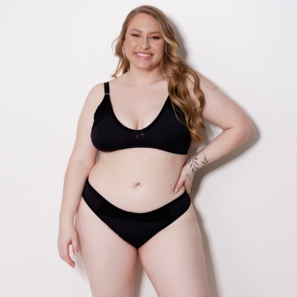 Conjunto Lingerie Plus-Size Sem Bojo - Image 7