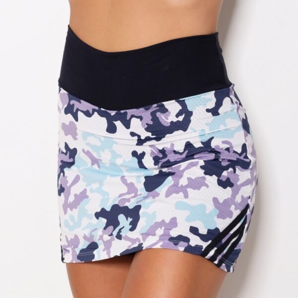 Short Saia Suzan Estampa Camuflada