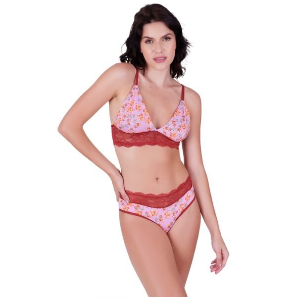 Conjunto Lingerie Cropped Sem Bojo - Image 4