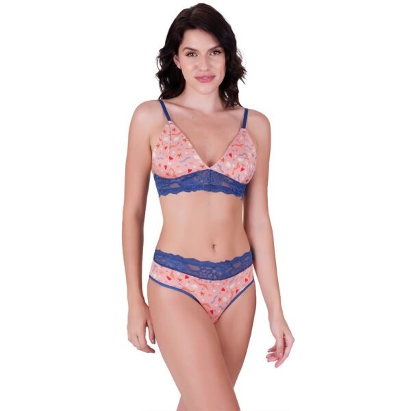 Conjunto Lingerie Cropped Sem Bojo - Image 5