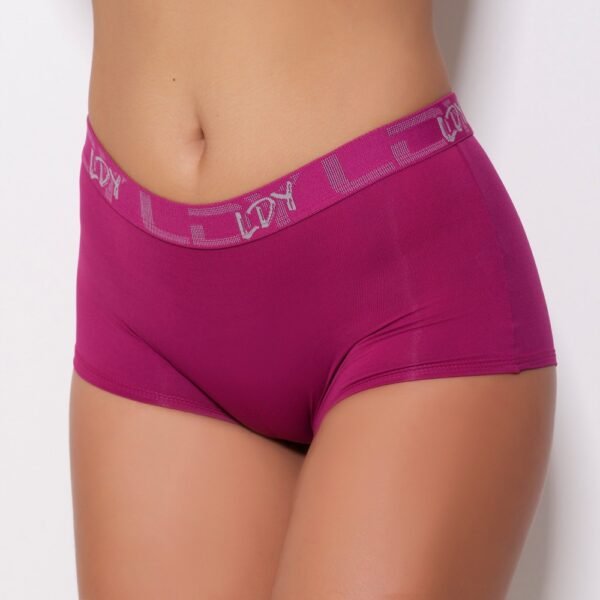 Calcinha Box Cueca Feminina Lisa